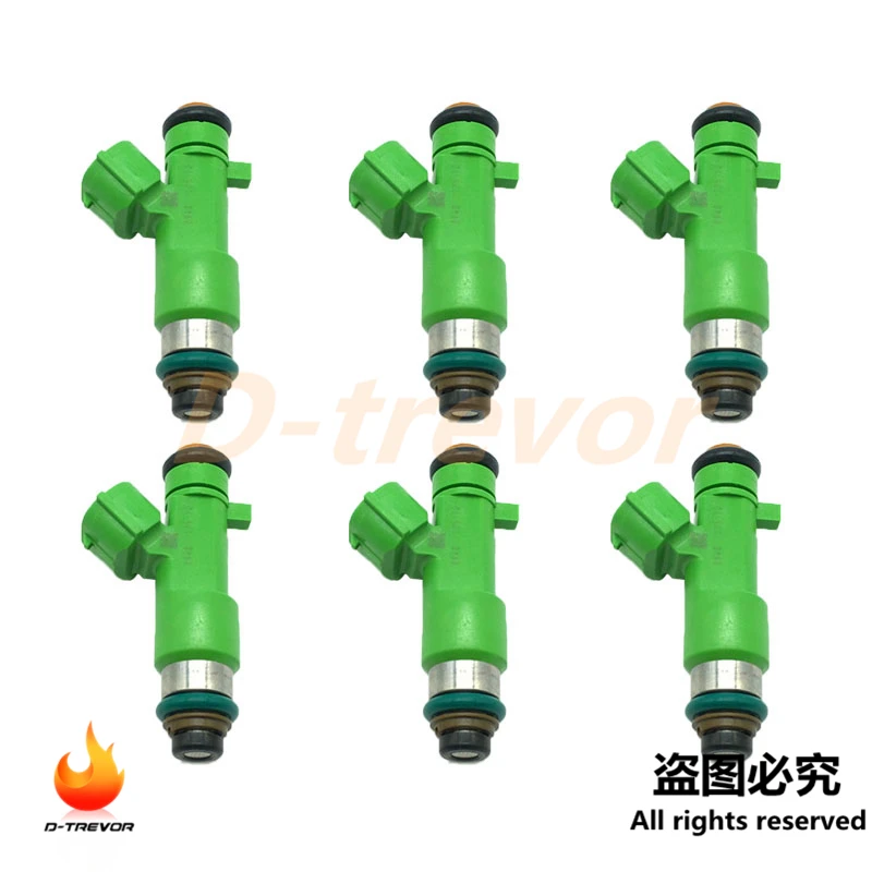 6Pcs OEM 16600-JK20A Fuel Injectors nozzle For 2007-2014 Nissan Infiniti JX35 2.5L 3.5L 4.0L 16600-JA00A