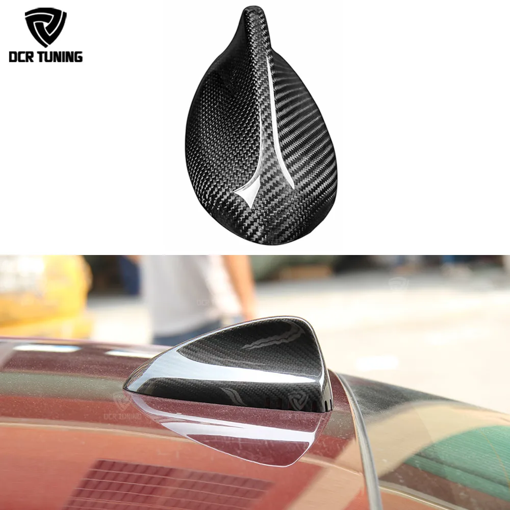

Carbon Fiber Roof Shark Fin Antenna Trim Cover For Alfa Romeo Giulia Shark Fin Antenna Trim Carbon 4-Door 2016 2017 2018 - UP