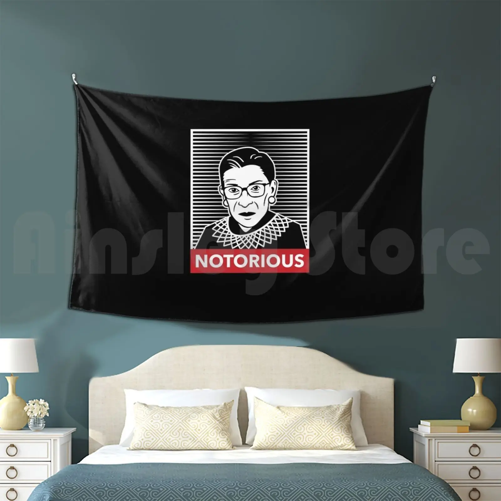 Notorious Justice Ruth Bader Ginsburg Customized Tapestry Ruth Bader Ginsburg Justice Judge Dissent