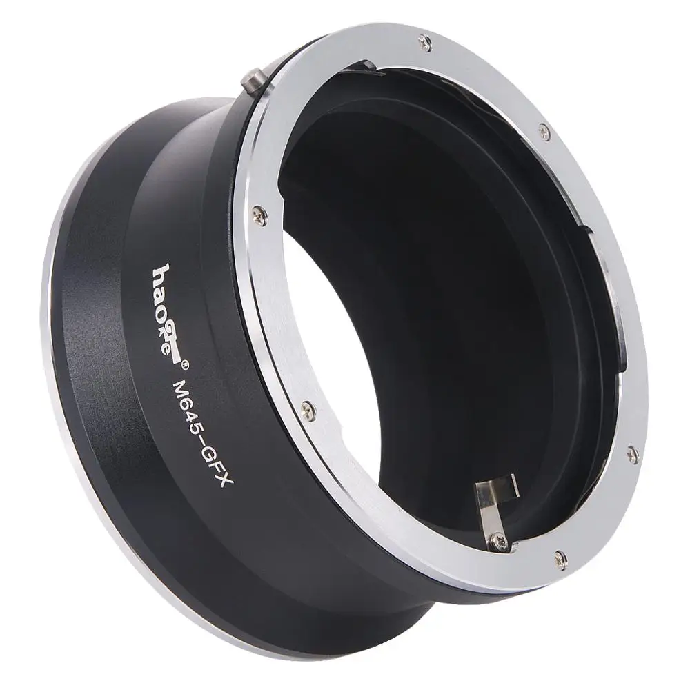 

Haoge Manual Lens Mount Adapter for Mamiya 645 M645 mount Lens to Fujifilm Fuji GFX G mount Camera such as GFX 50s