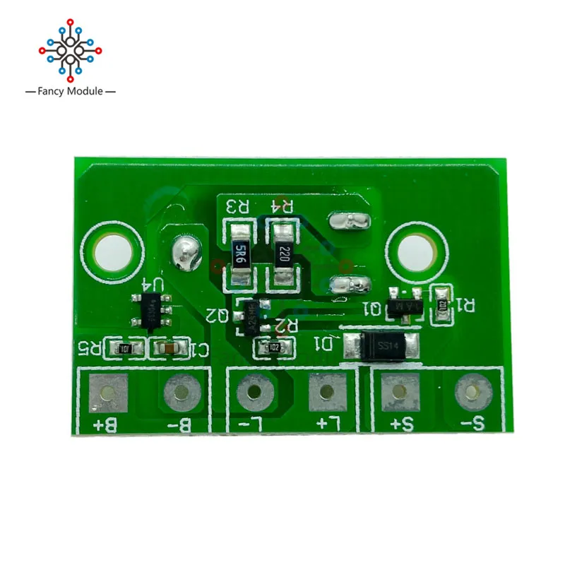 3.7V 1A Controller solare LED lanterna luce circuito di controllo foto induzione lampada solare modulo Controller batteria al litio