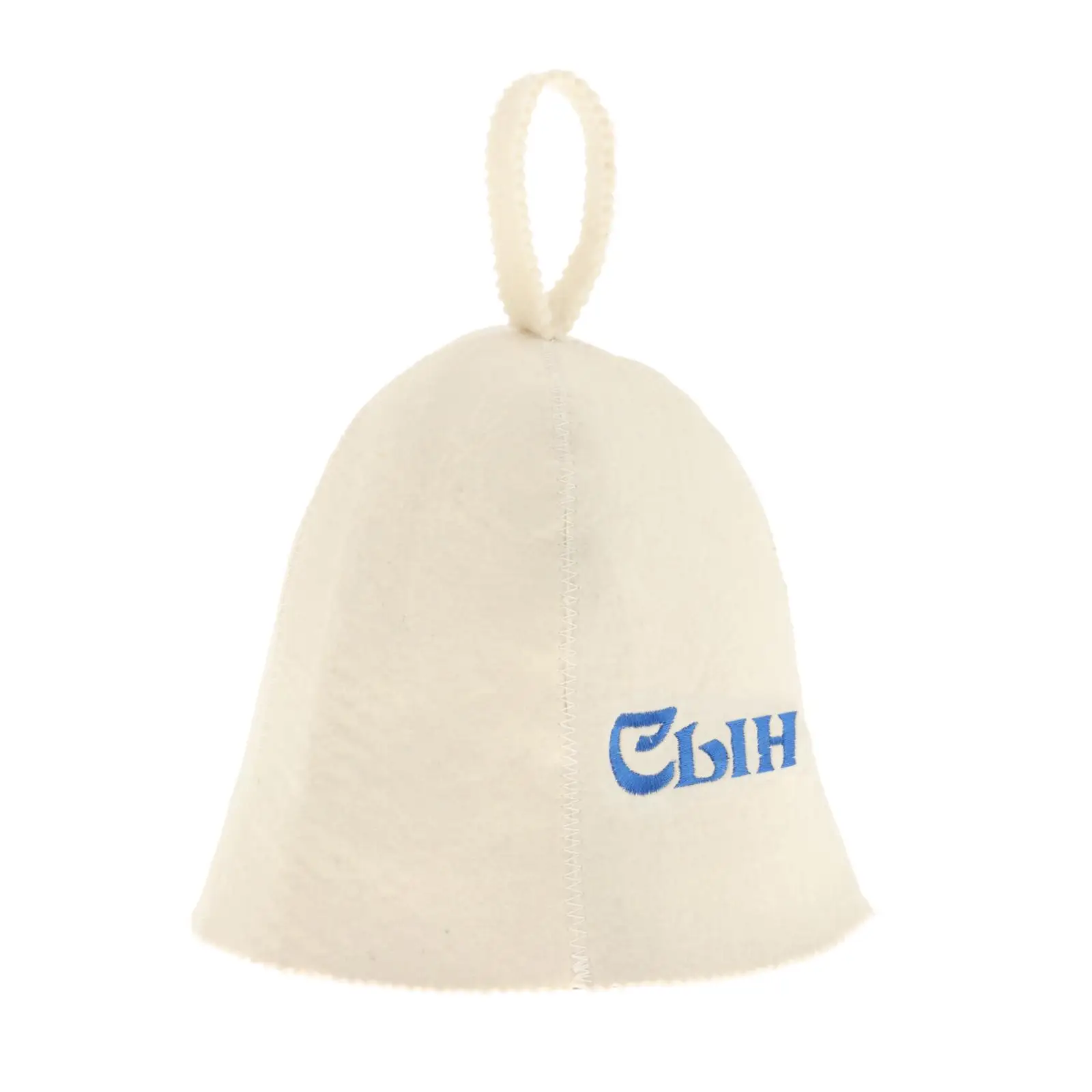 Wool Felt Sauna Hat with Embroidery for Saunahut ,Bath, Shower,Russian Banya, Protect Your Head from Heat