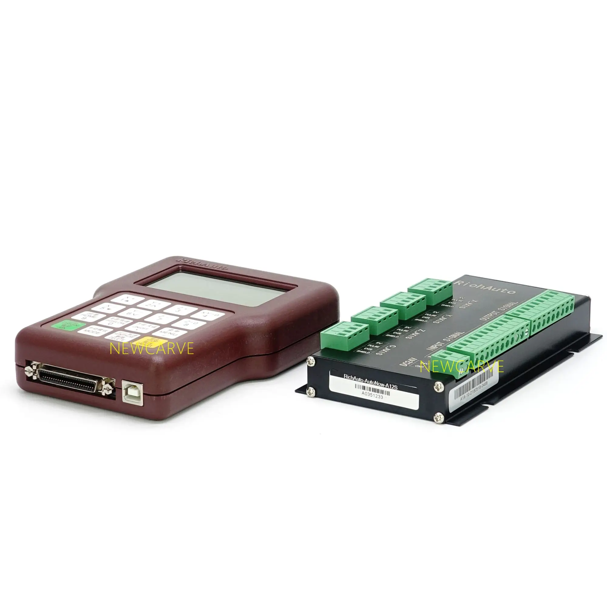 ريتشأوتو A12 نك البلازما وحدة تحكم USB DSP A12S A12E أوسب نك نظام التحكم اليدوي نيوكارف