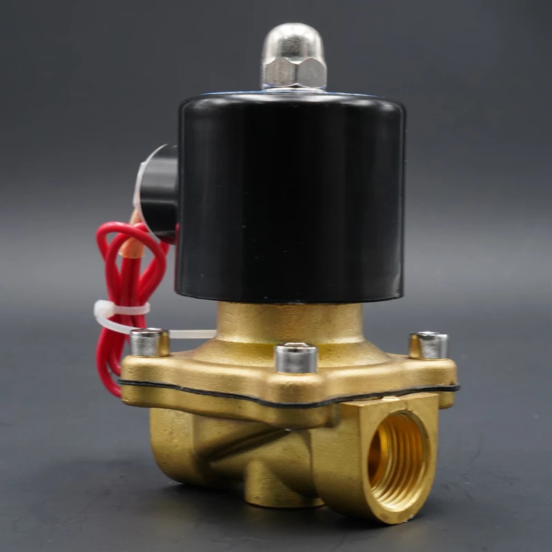 Válvula Solenoide de latón G1/4 \