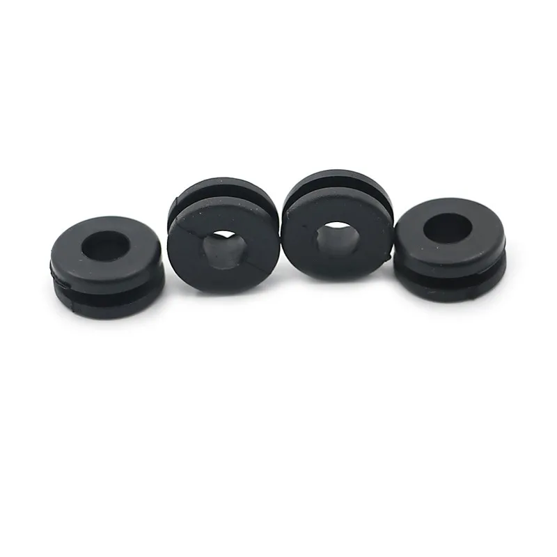 Pack 4 Rubber Mount Grommet For Yamaha Motorcycle DT DT175MX DT50 Route 66 RT180 XS850 FJ600 YZ250 TY80 TY175 DT125 DT360 XT225