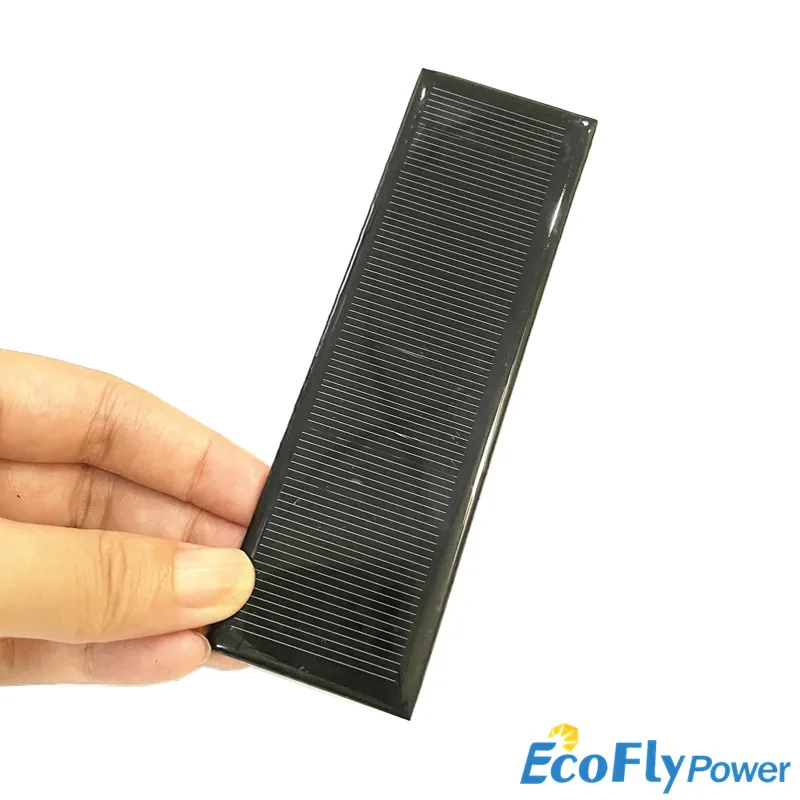 6V 110mA 120x38mm Solar Panels Mono Mini Solar Power Cells PV DIY Battery Power Charge Module Kits