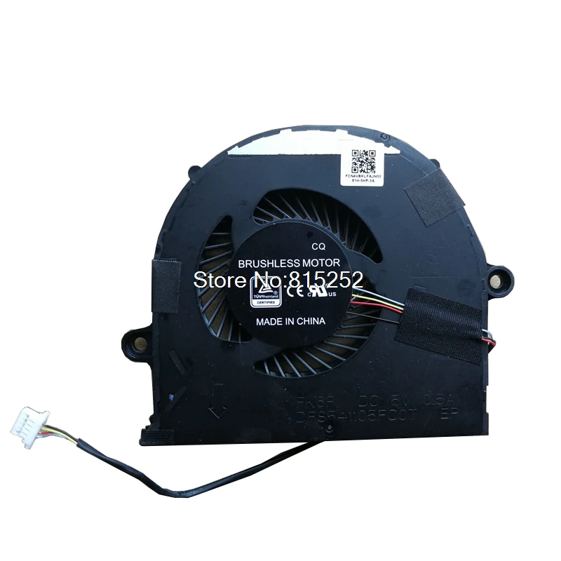 

Laptop CTFG CPU FAN For ASUS FX503 FX503V FX503VD FX63 FX63V FX63VD FZ63 FZ63V 13NB0GI0AP0701 DFS541105FC0T-FK6P DIS DC5V 0.5A