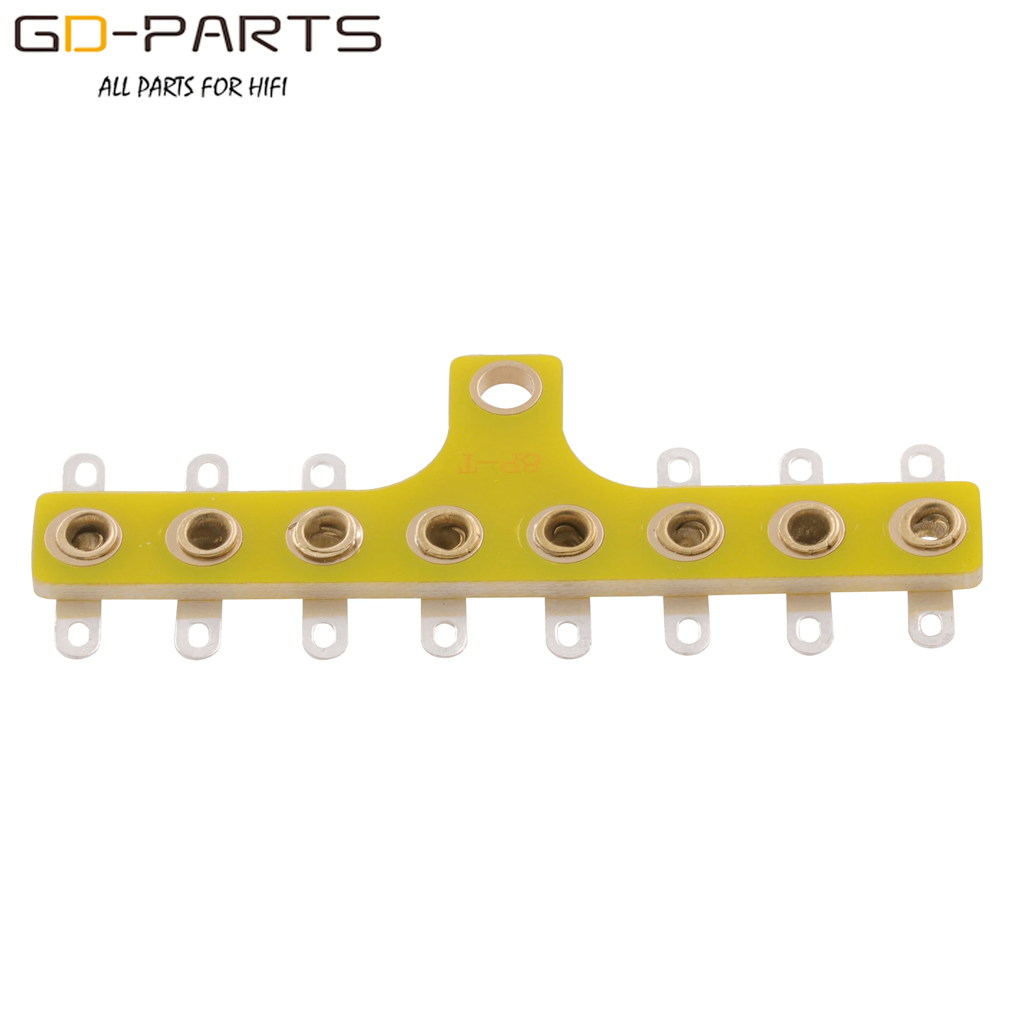 T-Style Tag Strip Board Turret, Terminal Lug Board para Tubo Vintage, Guitarra de áudio AMP, Projeto DIY, 4 68Pin, 10pcs