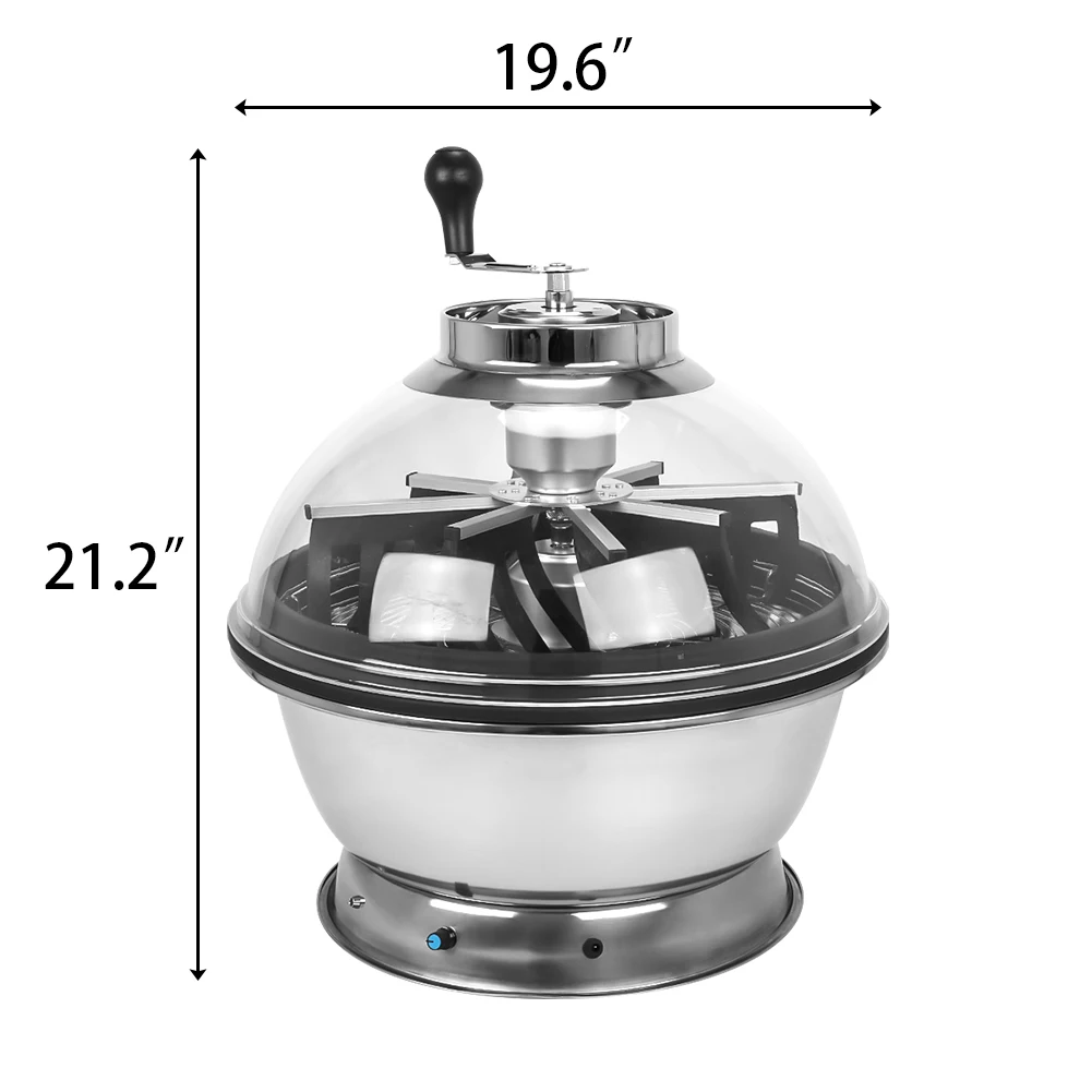 19 ''2 w 1 instrukcja elektryczna hydroponicznych miska trymer suche mokre liści Bud trymer wykończenia Reaper Cutter dla roślin Bud kwiat