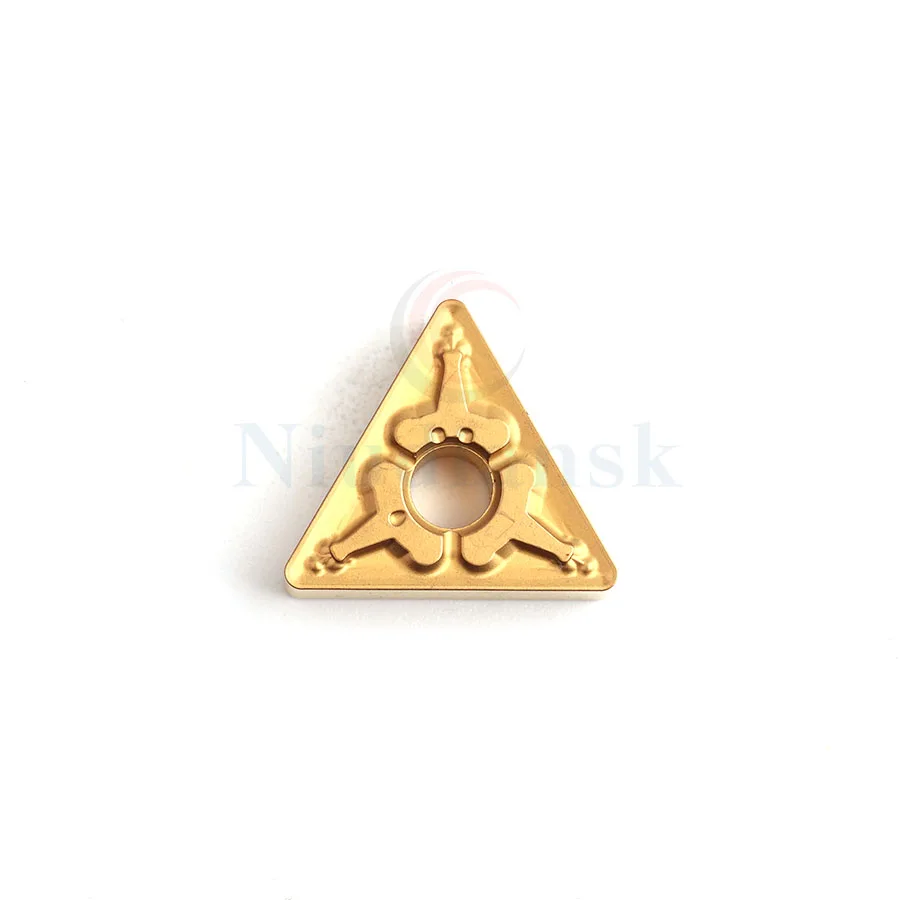 10 pz TNMG160404-TM TNMG160408- TM LF9018 inserti in metallo duro resistente all'usura di alta qualità utensili per tornio in metallo CNC lame per tornitura