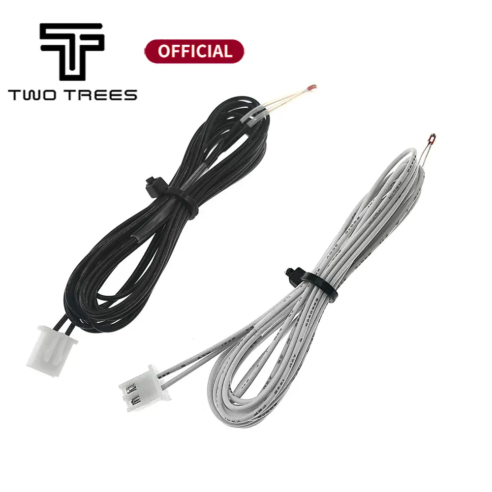 

3D Printer Part 100K line with XH2.54 Head White or Black color & 100K Line With XH 2.54 Head Black for 3d printer Reprap Mend