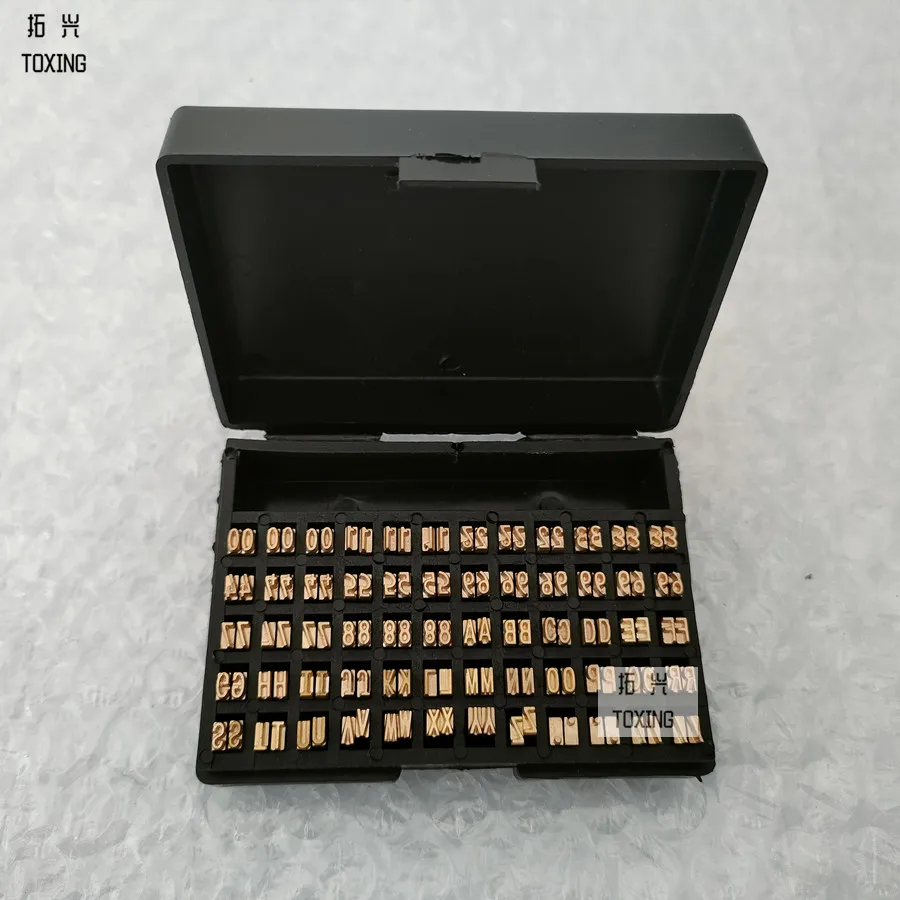 120 قطعة نوع حار ختم رسائل ل DY-8 دليل ماكينة ترميز الساخن ختم رسائل ل 241B ماكينة ترميز