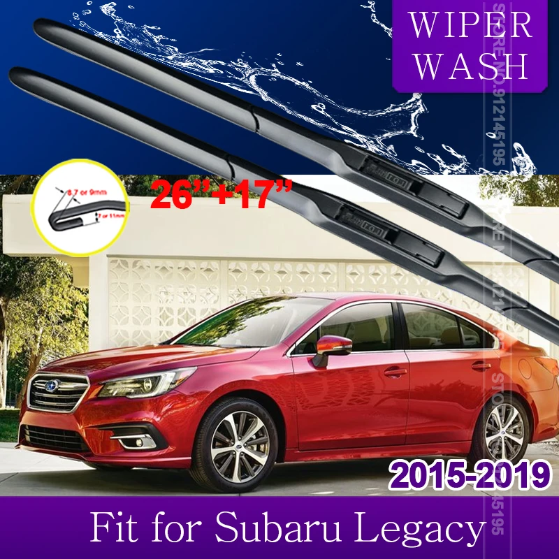 

for Subaru Legacy BN BS 2015 2016 2017 2018 2019 Car Wiper Blade Front Window Windscreen Windshield Wipers Car Accessories