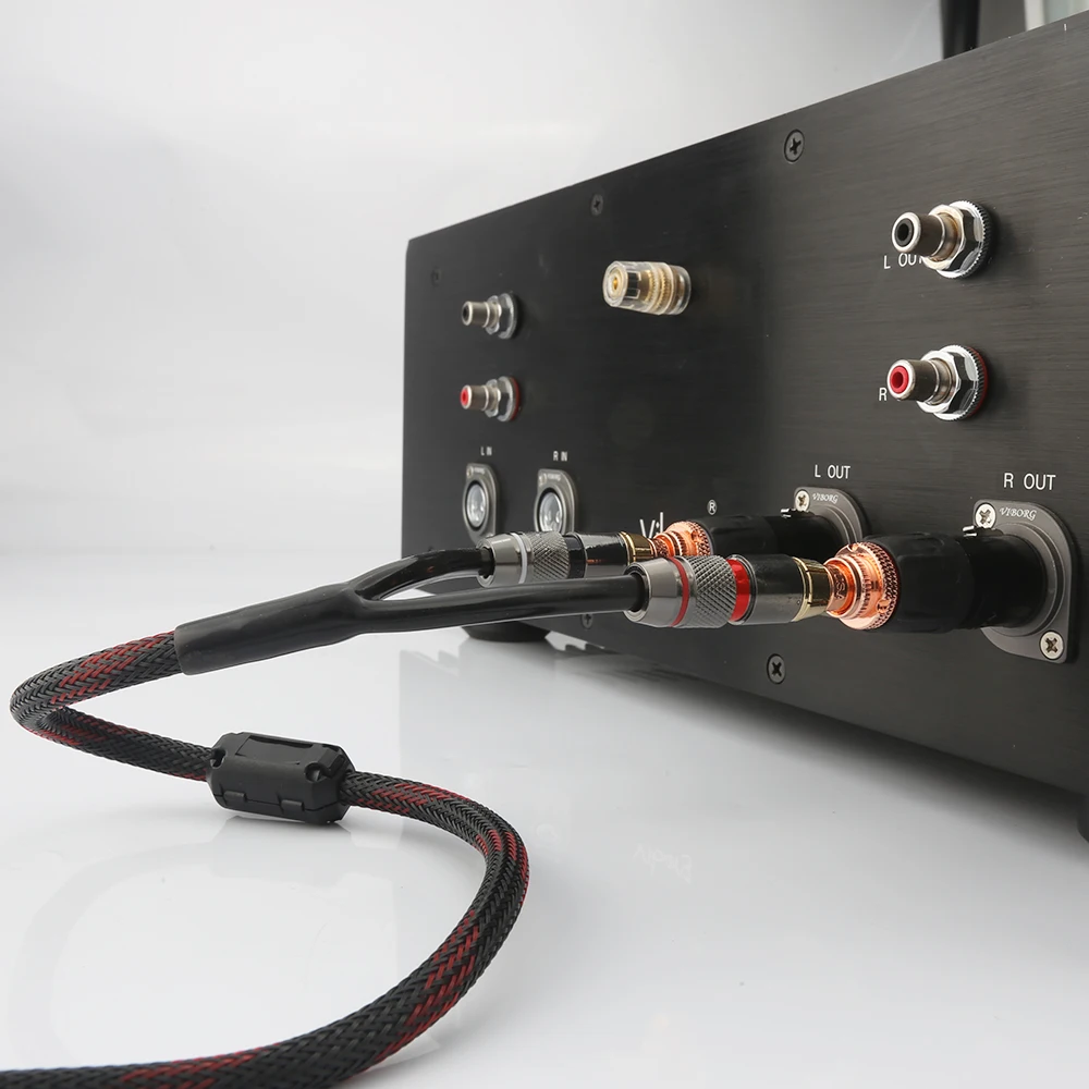 Adaptador de Audio de 3 pines XLR A RCA hembra, conector macho A RCA, convertidor XLR de alta calidad, un par