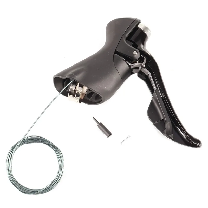 SHIMANO 105 ST-R7000 Schalthebel Dual Control Hebel links 2-fach oder rechts 11-fach, einseitiger Schalthebel für Rennrad, Original Shimano – Detail 5