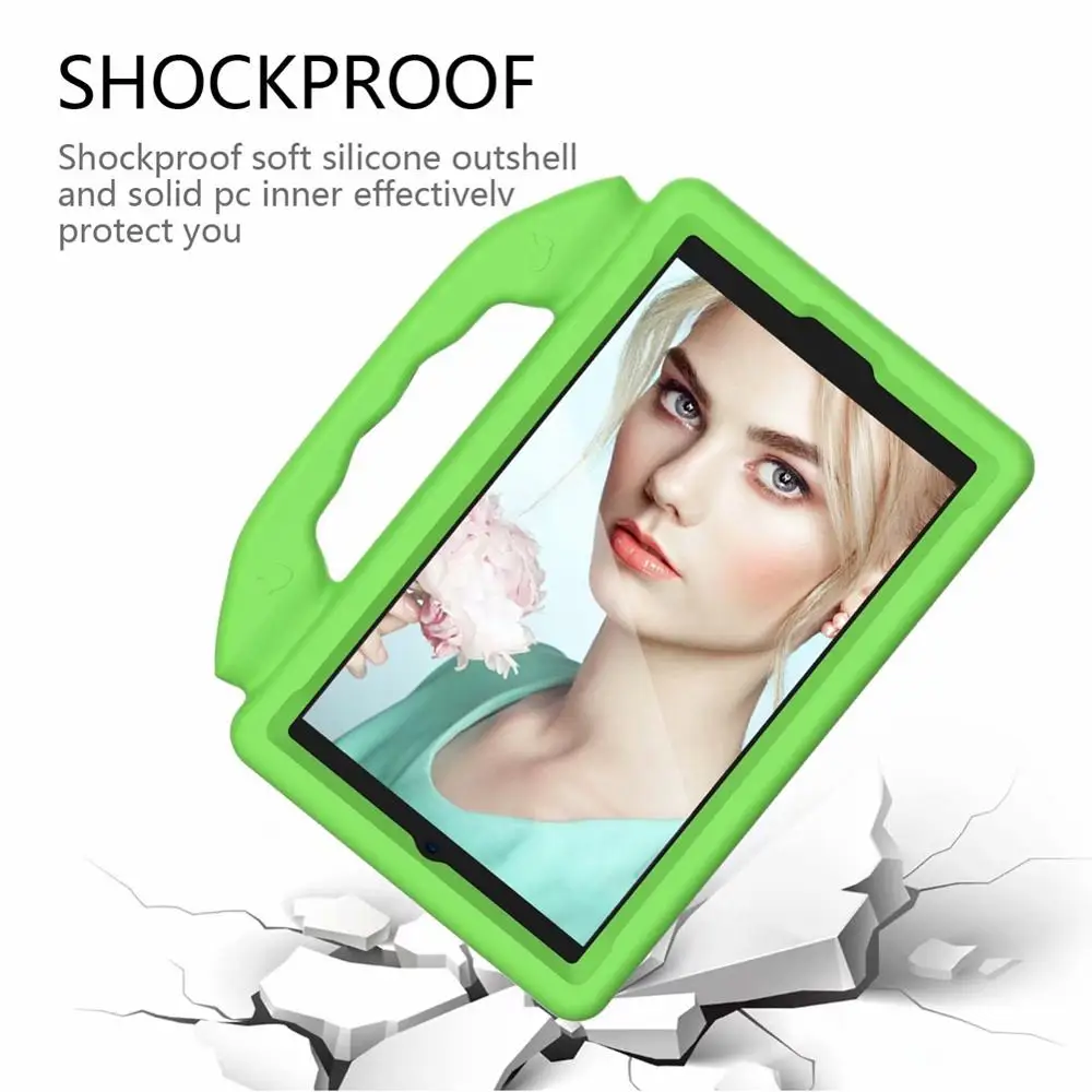 For Huawei 8 inch case For Huawei M3 Lite 8.0/M3 8.4/M5 8.4/T3 8.0 Funda Non-toxic EVA Full body Kids Shockproof Tablet Cover