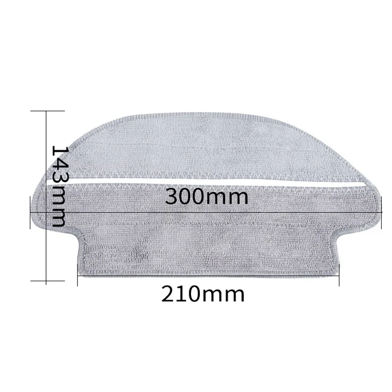Spazzola laterale Mop panno HEPA filtro spazzola principale compatibile con Xiaomi Mijia STYJ02YM Conga 3490 Viomi V2 PRO V-RVCLM21B vuoto
