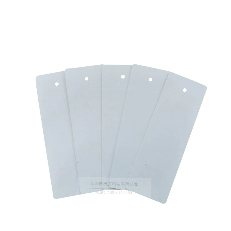 100pcs RFID label  Clothing Tag Electronic Label UHF Ultra High Frequency Paper Card  Anti-Theft Inventory Entry And Exit