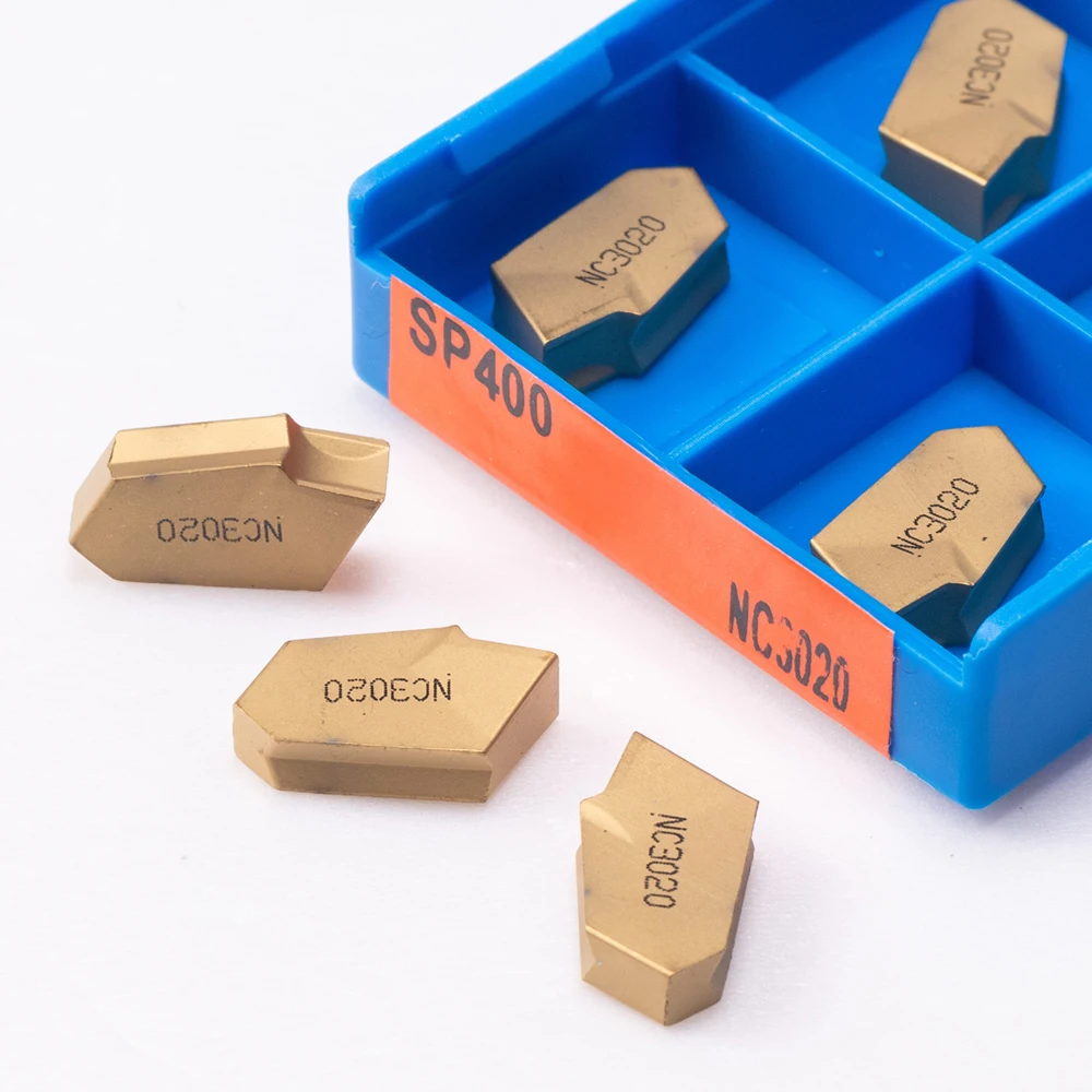 10 шт. SP400 PC9030 NC3020 NC3030 высококачественные твердосплавные лезвия токарные инструменты SP 400 токарный станок с ЧПУ Запчасти и долбежный инструмент