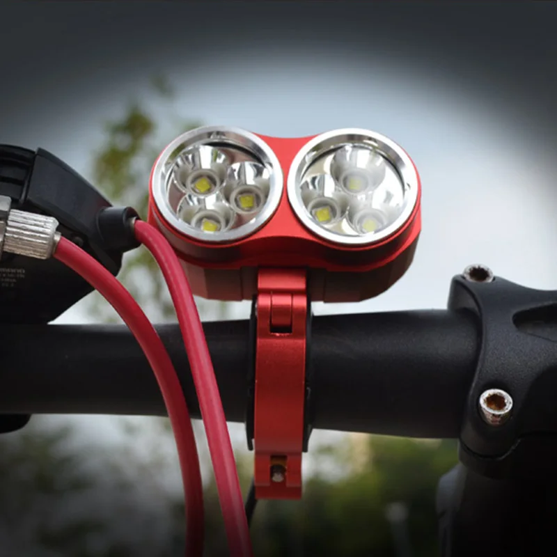 Wasafire 7200 Lumen Bike Bicycle Light USB LED Mountain Cycle Front Highlight 6*U2 LED Headlight Lamp Flashlight Without Battery