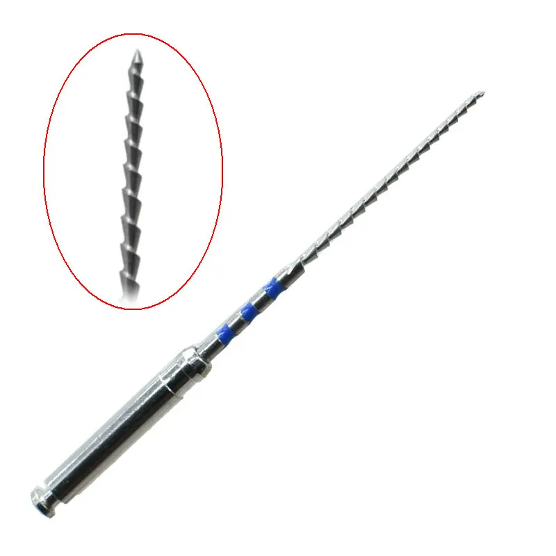 Dental Gutta Kondensator Edelstahl Plugger für Wurzelkanalfüllung Klinik Labormaterial 4 Stück in Packung – Detail 1