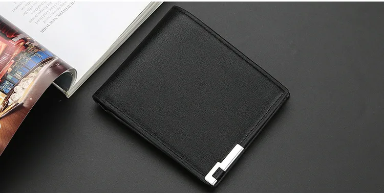 Neue Herren-Geldbörsen mit individuellem Namen, Kartenhalter, hochwertige Herren-Geldbörse mit Namensgravur, PU-Business-Geldbörsen für Herren, Carteria – Detail 21