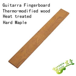 Heat treated Thermo-modified wood wooCarbonization Hard Maple Material Guitarra Fingerboard For Electric Acoustic Guitar