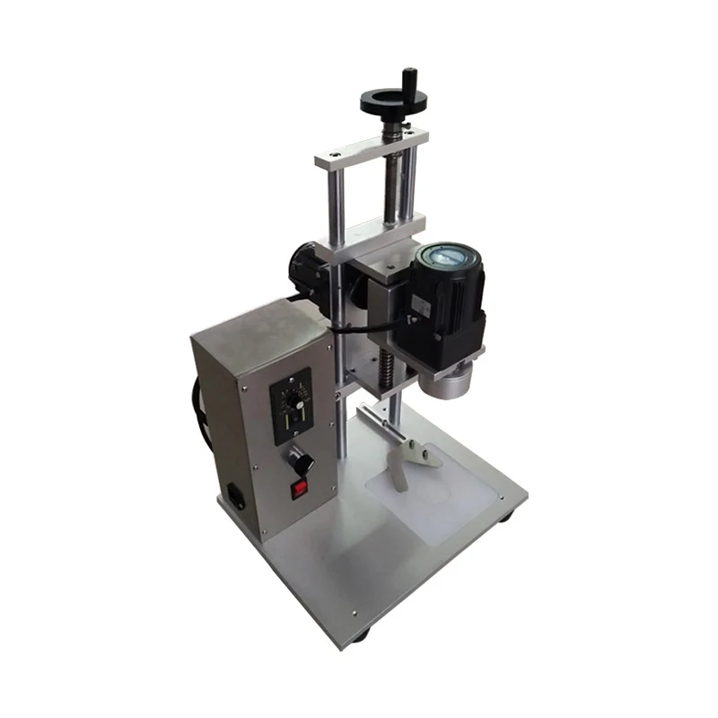 DDX-450 Desktop Electric Capping Machine, Glass Bottle Automatic Capping Machine, Plastic Bottle Mineral Cap Sealing