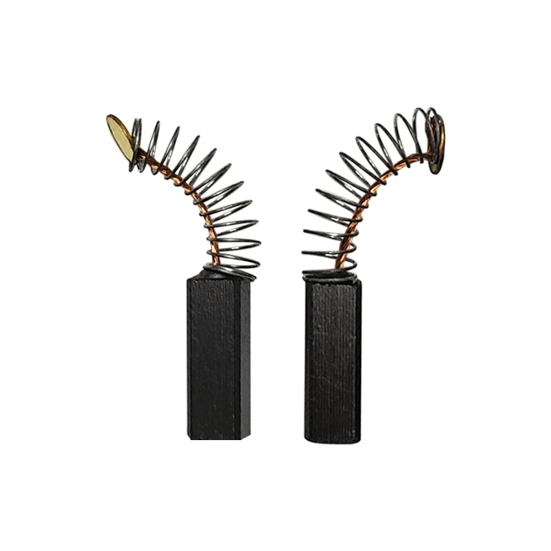 10pcs/Lot Angle Grinder Carbon Brush Angle Grinder Replacement Spare Parts Carbon Brushes 6mm x 6mm x 17mm