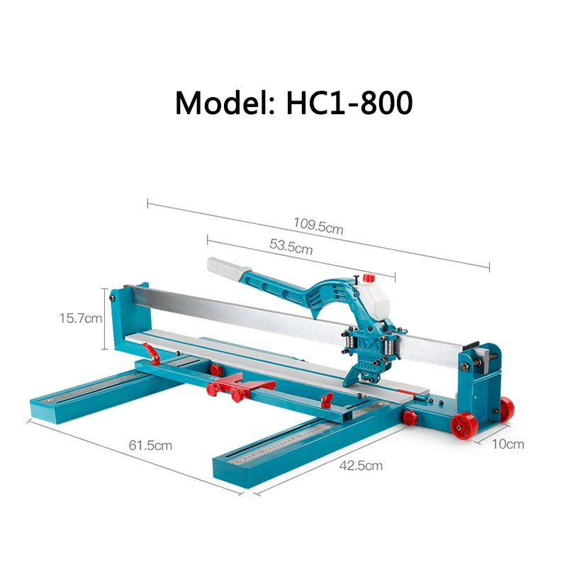 1PC HCL-800 Manual Tile Cutting Machine Tile Push Knife Cutting Machine High Precision Laser Floor Tile Cutting Machine