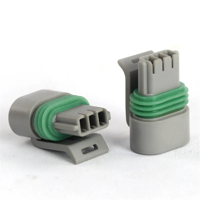 Free Shipping 12162280 10SETS SAMPLE 3PIN DELPHI Connector Car Electrical Wire Connectors.