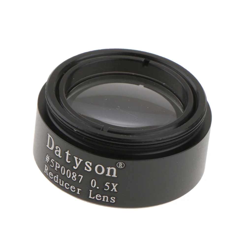 0.5x Barlow Lens  0.5X Focal Reducer Metal with M28*0.6 Thread for 1.25'' / 31.75mm Telescope Eyepiece Accessory