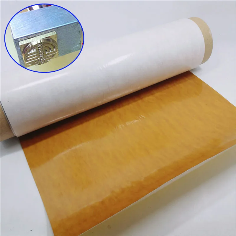 High Temperature Tape Double Side for Heat Welding Fixing Brass Mold Hot Stamping Die Leatehr Craft DIY Tool