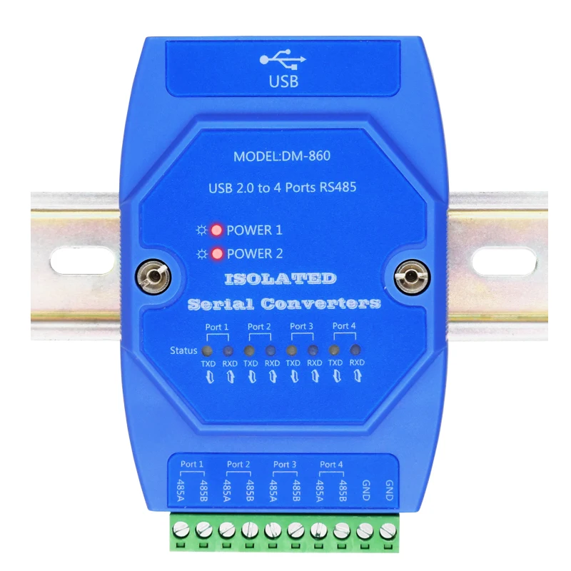 

USB-концентратор RS485 с последовательным портом, фотоэлектрическая изоляция, Молниезащита, 4 последовательных порта, 485, релейный преобразователь связи