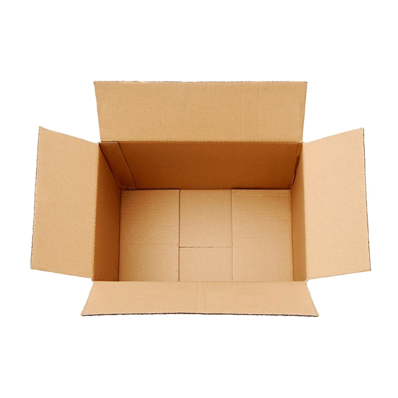 Boîte d'emballage en carton dur à 5 couches, boîte postale en papier kraft, boîte de freins de transport express, vente en gros, lot de 10 pièces