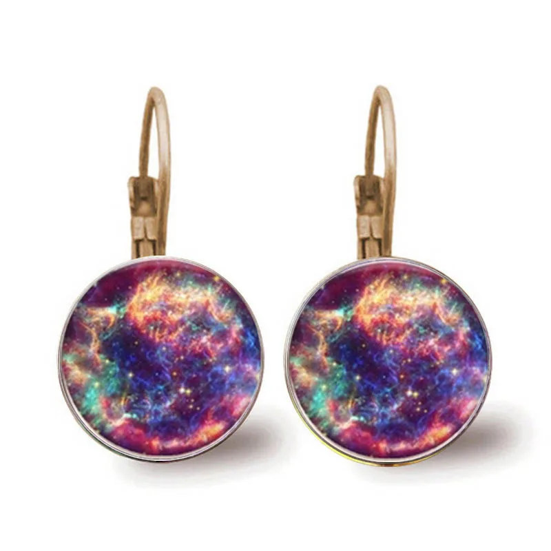 Galaxy Nebula Earri…