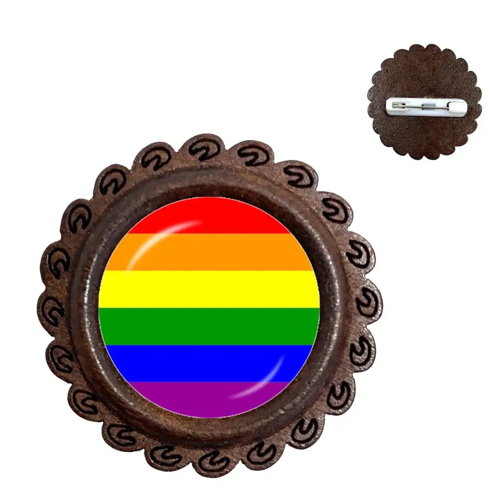 Gay Pride Brooches Pins Same Sex Lgbt Jewelry Gay Lesbian Pride With Rainbow Love Wins Gift Same Sex Marriage Collar Pins