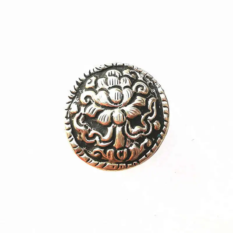 Nepal Handmade Beads Copper Fish Lotus Vintage Beads NBB129