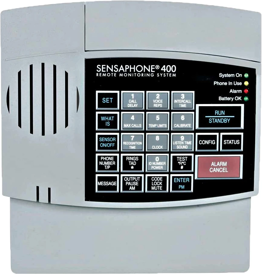 Sensaphone 400 Monitoring Systems, Alarms and Alerts with Basic Phone Notification