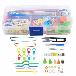 Useful Ful Knitting Tools Kit Crochet Needle Hook Accessories DIY Knitting Supplies with Case Kids Stuff  Knitting Kit