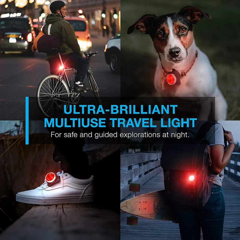 Luz trasera de bicicleta con sensor de freno, linterna LED de advertencia ultrabrillante, accesorios de luz trasera de seguridad para ciclismo