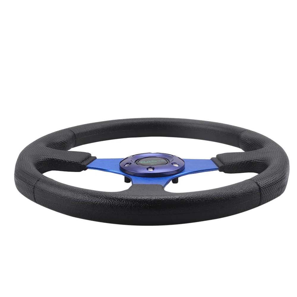 RASTP-Car Sport Steering Wheel racing Type High Quality Universal 14 inches 340MM Aluminum+PU RS-STW017-TP