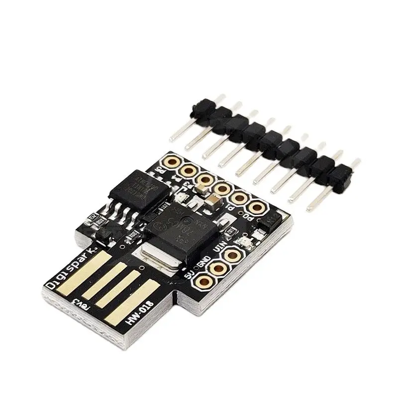Digispark Kickstarter Attiny85 Micro USB черная печатная плата для проектов DIY