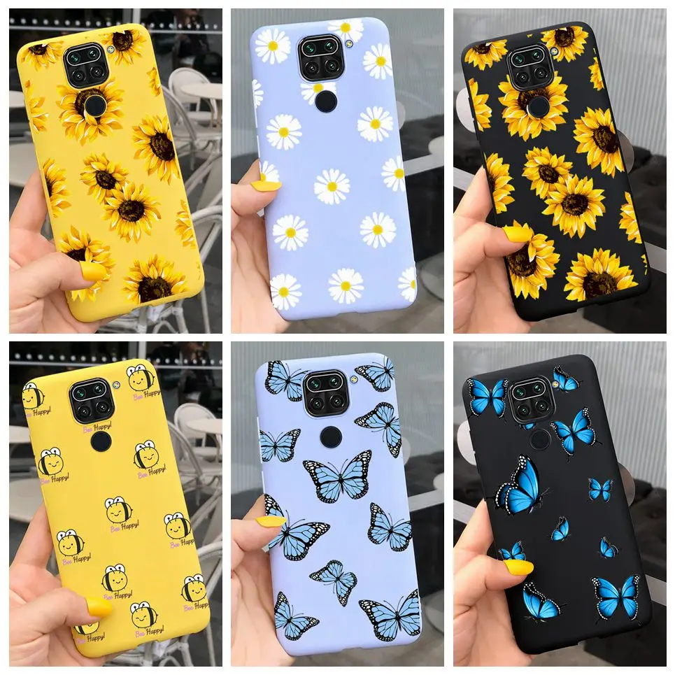 For Xiaomi Redmi Note 9S Case 2020 Soft TPU Silicon Cover For Xiomi Redmi Note 9 Pro Max Note 9T Note9s 9 s Note 9 5G Funda Bag