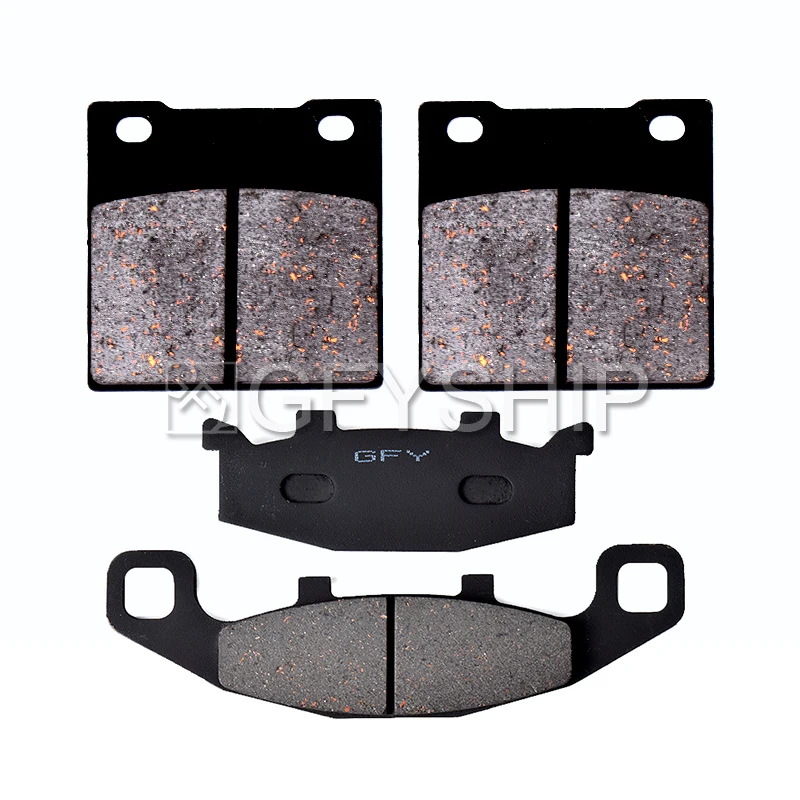 For SUZUKI GS500 EK/EL7EM/EN/EP/ER/ES GM51A 1989-1995 GS 500 motorcycle Front Rear Brake Pads Brake Disks