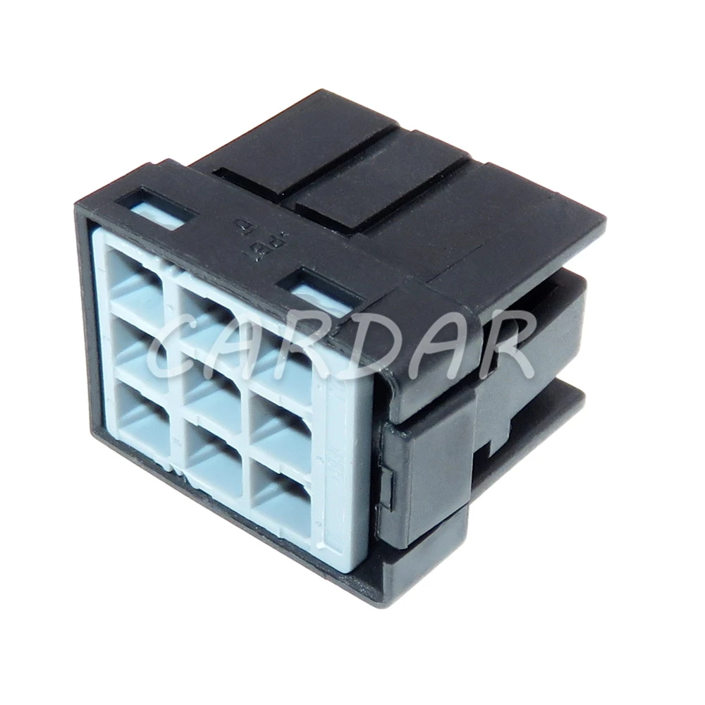 1 Set 9 Pin Car Plastic Housing Socket AC Assembly Automotive Power Amplifier Electric Wire Connector 1-968307-2 1-968305-2