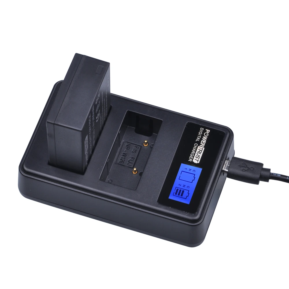 NP-W126S NP-W126 Bateria + USB Carregador Duplo para Fujifilm X-T30 X-T3 X100F X-S10 X-A10 X-A5 X-A2 X-E2S X-Pro2 X-T2 X-T10 FinePix