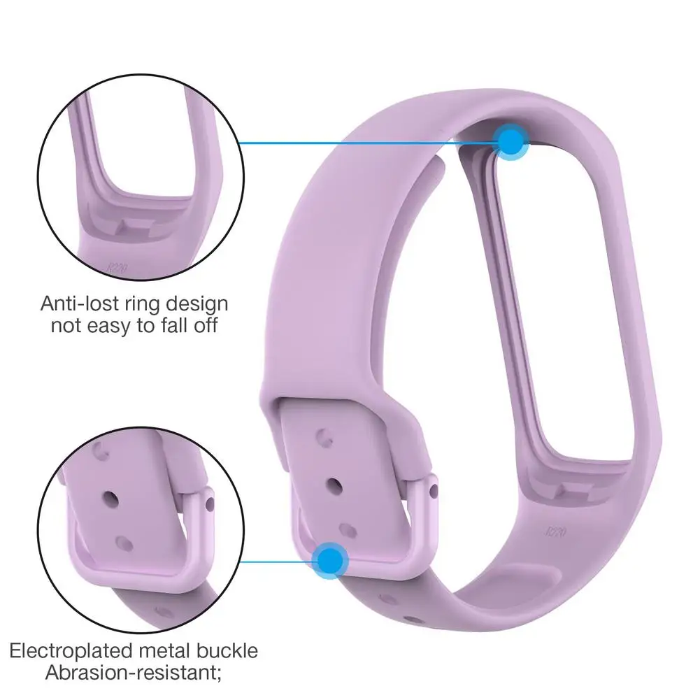 Silicone Wrist Strap Watch Band For Samsung Galaxy Fit 2 R220 Sports Bracelet Wristband Replacement Wrist Watch Strap Accessorie