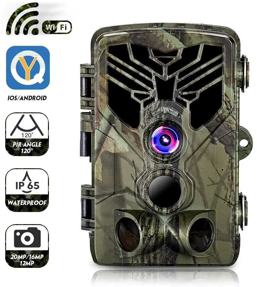 

Wifi Wild Camera APP Remote Control Bluetooth Hunting Trail Camera 20MP Night Vision Wildlife Photo Traps Camera Hunter outdoor