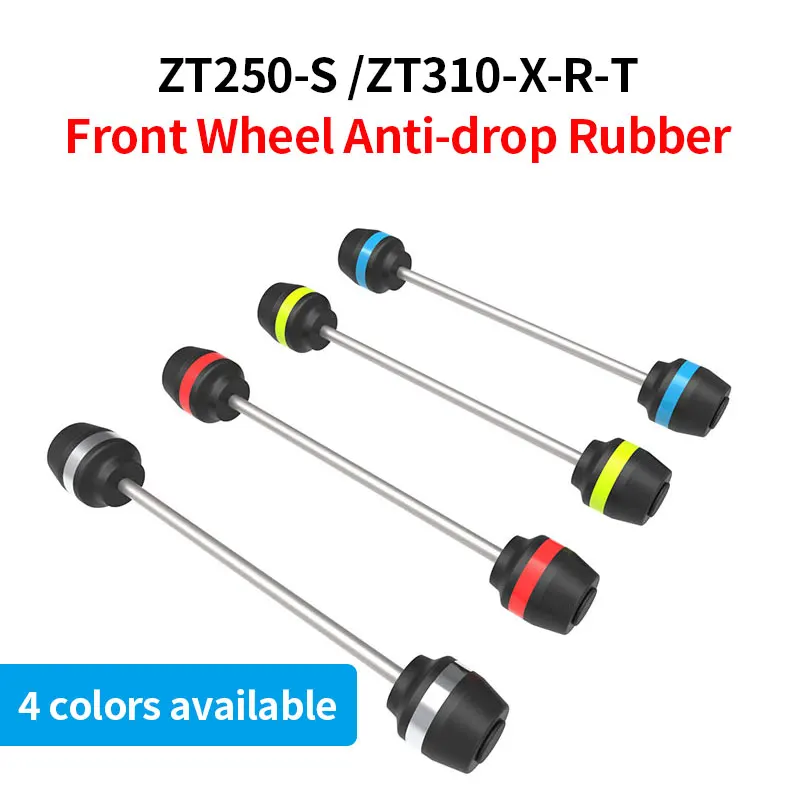 

For Zontes Original Accessories ZT250-S ZT310-X-R-T Front Wheel Anti-drop Rubber Anti-drop Stick Shock-absorbing Bumper